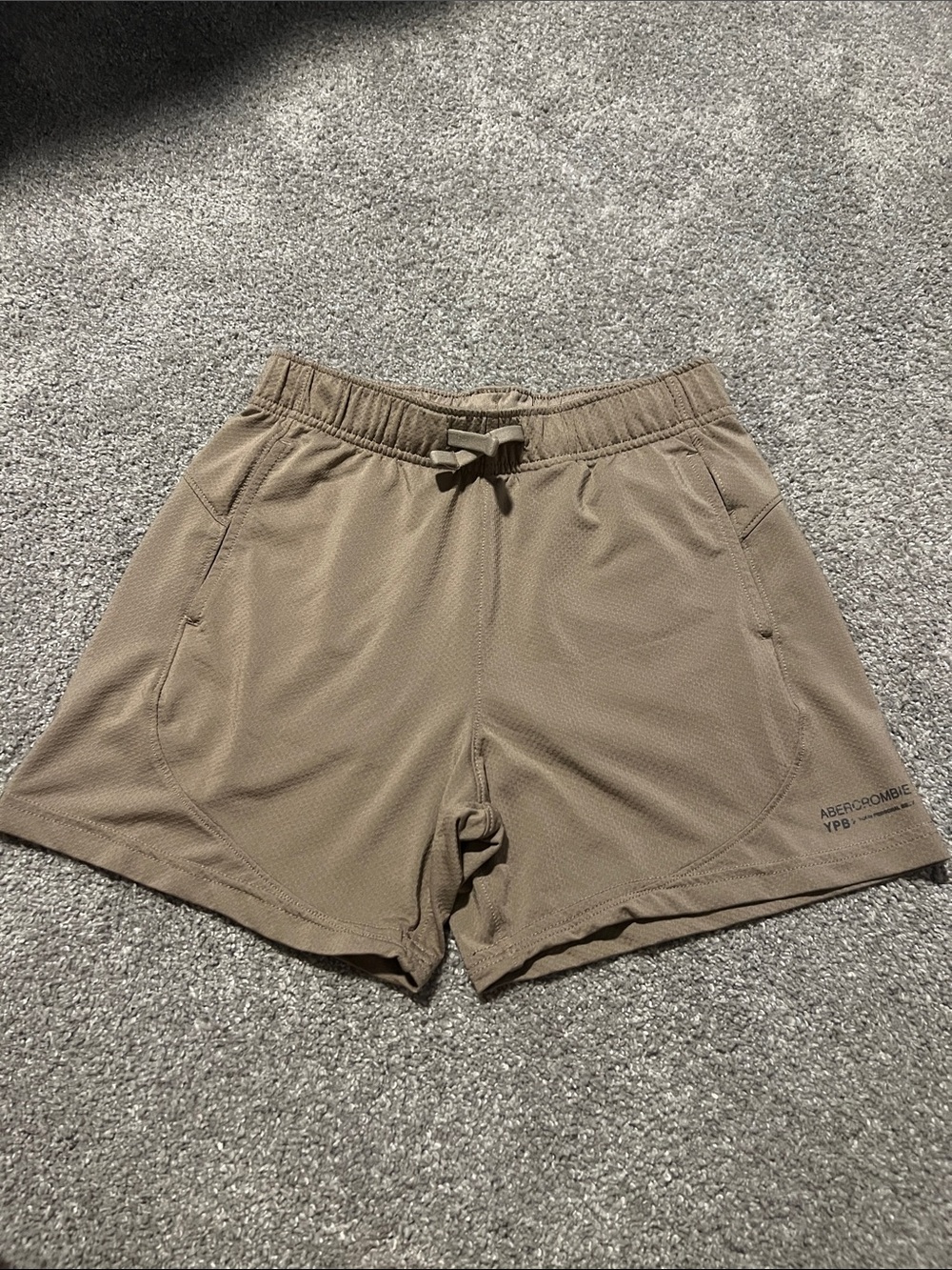 Abercrombie & Fitch Men’s Khaki Athletic Shorts